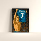 Cristiano Ronaldo – Jersey Pride Poster